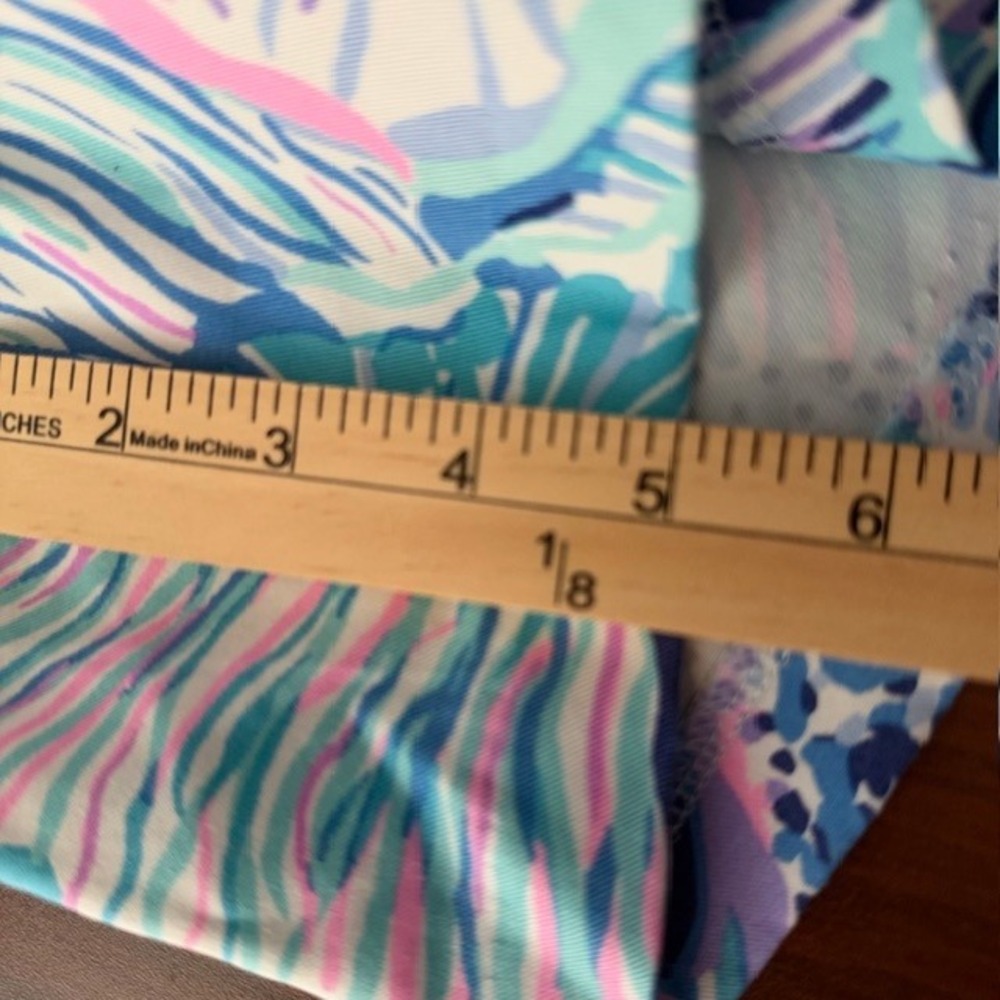NWT Lilly Pulitzer Callahan 5" Stretch Shorts Fishful Thinking Blue Size‎ 8 - Picture 9 of 10